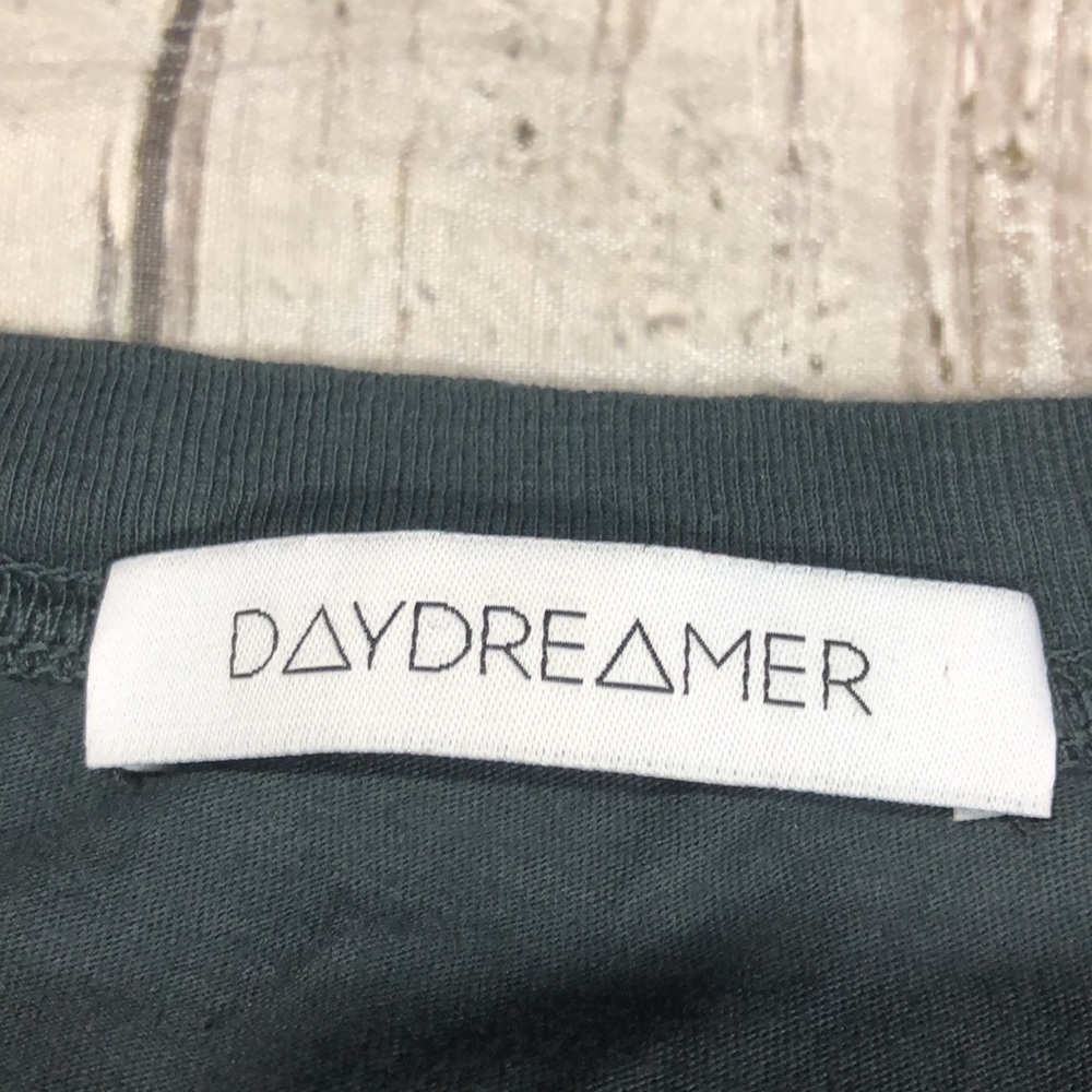 Daydreamer AC/DC Graphic Crop Band Long Sleeve Top - Picture 3 of 12